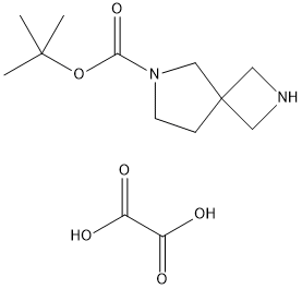2,6-二氮杂螺[3.4]辛烷-6-羧酸叔丁酯草酸盐, 1359655-84-7, 结构式