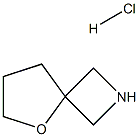 5-オキサ-2-アザスピロ[3.4]オクタン塩酸塩 化学構造式