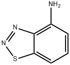 BENZO[D][1,2,3]THIADIAZOL-4-AMINE, 13599-80-9, 结构式
