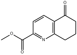 5-氧代-5,6,7,8-四氢喹啉-2-羧酸甲酯, 1359970-23-2, 结构式