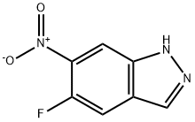 5-Fluoro-6-nitro-1H-indazole Structure