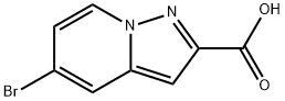 5-BroMopyrazolo[1,5-a]pyridine-2-carboxylic acid Structure