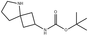 2-(Boc-aMino)-5-aza-spiro[3.4]octane Structure