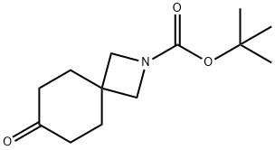 tert-Butyl 7-oxo-2-azaspiro[3.5]nonane-2-carboxylate Struktur