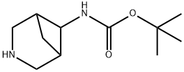 6-(BOC-アミノ)-3-アザビシクロ[3.1.1]ヘプタン 化学構造式