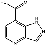 1H-Pyrazolo[4,3-b]pyridine-7-carboxylic acid Struktur