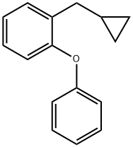 1-(CyclopropylMethyl)-2-phenoxybenzene Structure