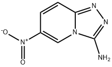 6-硝基-[1,2,4]三唑并[4,3-A]吡啶-3-胺, 1369508-15-5, 结构式