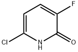 6-クロロ-3-フルオロピリジン-2-オール 化学構造式