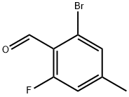 2-BroMo-6-fluoro-4-Methylbenzaldehyde Structure