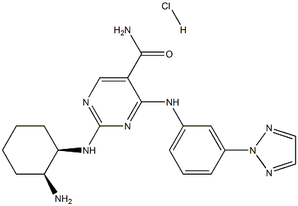 PRT062607 (Hydrochloride) 化学構造式