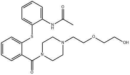 喹硫平EP杂质K 结构式