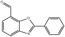 2-苯基苯并[D]恶唑-7-甲醛, 137762-82-4, 结构式