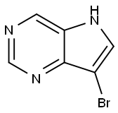 7-溴-5H-吡咯并[3,2-D]嘧啶,1378816-68-2,结构式