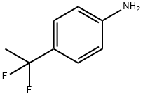 4-(1,1-Difluoroethyl)aniline Structure