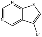 5-溴噻吩并[2,3-D]嘧啶, 1379322-62-9, 结构式