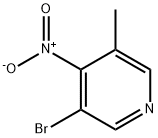 3-BROMO-5-METHYL-4-NITROPYRIDINE Structure