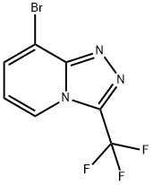 8-溴-3-(三氟甲基)-[1,2,4]三唑并[4,3-A]吡啶, 1379344-24-7, 结构式