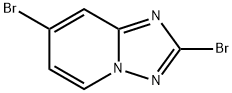 2,7-DibroMo-[1,2,4]triazolo[1,5-a]pyridine Struktur