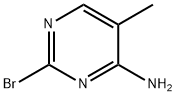 2-溴-5-甲基嘧啶-4-胺,1381936-67-9,结构式