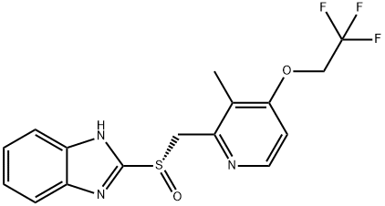 (S)-Lansoprazole Structure