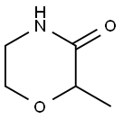 2-甲基吗啉-3-酮 结构式