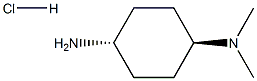 (1R,4R)-N1,N1-二甲基环己烷-1,4-二胺盐酸盐 结构式