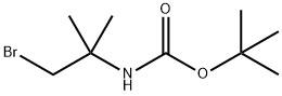 N-BOC-1-溴-2-甲基-2-丙胺, 1391026-60-0, 结构式