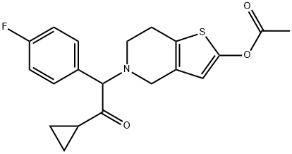 Prasugrel Impurity III Struktur