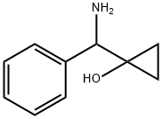 1-(aMino(phenyl)Methyl)cyclopropanol (raceMic) Structure