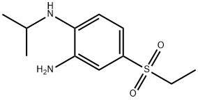 4-(ethylsulfonyl)-N1-isopropylbenzene-1,2-diamine Struktur