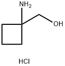 1-氨基环丁基甲醇盐酸盐 结构式