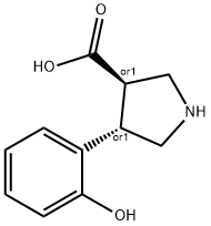 1392266-69-1 (+/-)-trans-4-(2-hydroxy-phenyl)-pyrrolidine-3-carboxylic acid