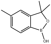 3,3,5-triMethylbenzo[c][1,2]oxaborol-1(3H)-ol Struktur
