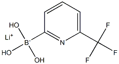 LithiuM (6-(trifluoroMethyl)pyridin-2-yl)trihydroxyborate, 1393822-87-1, 结构式