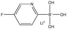 Lithium (5-fluoropyridin-2-yl)trihydroxyborate, 1393822-88-2, 结构式