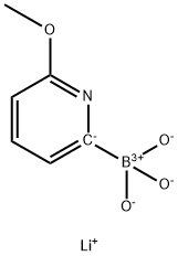 Lithium (6-methoxypyridin-2-yl)trihydroxyborate|