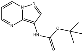 N-BOC-吡唑[1,5-A]嘧啶-3-氨,1394003-66-7,结构式