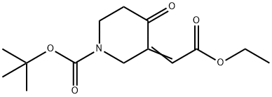 1395498-37-9 tert-Butyl 3-(2-ethoxy-2-oxoethylidene)-4-oxopiperidine-1-carboxylate