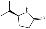 (5S)-5-1-Methylethyl-2-Pyrrolidinone 化学構造式