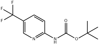 (5-TrifluoroMethyl-pyridin-2-yl)-carbaMic acid tert-butyl ester Structure