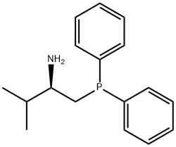 (2R)-1-(diphenylphosphino)-3-Methyl-2-ButanaMine Struktur