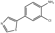 2-Chloro-4-(thiazol-5-yl)aniline|2-氯-4-(噻唑-5-基)苯胺