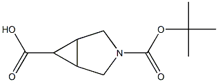 endo-3-Boc-3-azabicyclo[3.1.0]hexane-6-carboxylic acid Structure