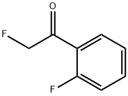 2-Fluoro-1-(2-fluoro-phenyl)-ethanone Structure