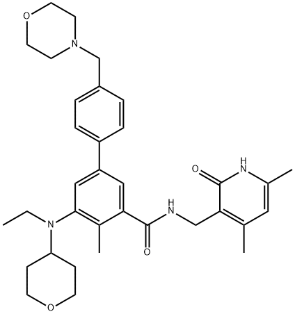 Tazemetostat (EPZ-6438)  Structure