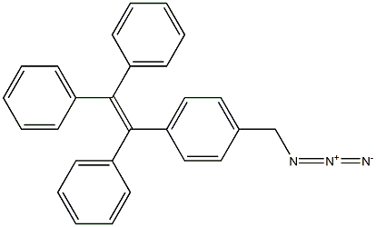 Benzene, 1-(azidoMethyl)-4-(1,2,2-triphenylethenyl)- Structure