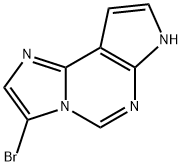 3-broMo-7H-IMidazo[1,2-c]pyrrolo[3,2-e]pyriMidine Structure