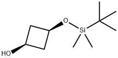 顺式-3-((叔丁基二甲基硅烷基)氧基)环丁醇,1408074-89-4,结构式