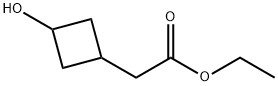 Ethyl (3-Hydroxycyclobutyl)acetate Structure